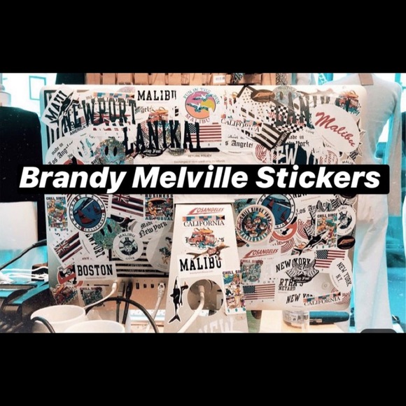 Brandy Melville Other - 60 Brandy Melville Stickers!🌹